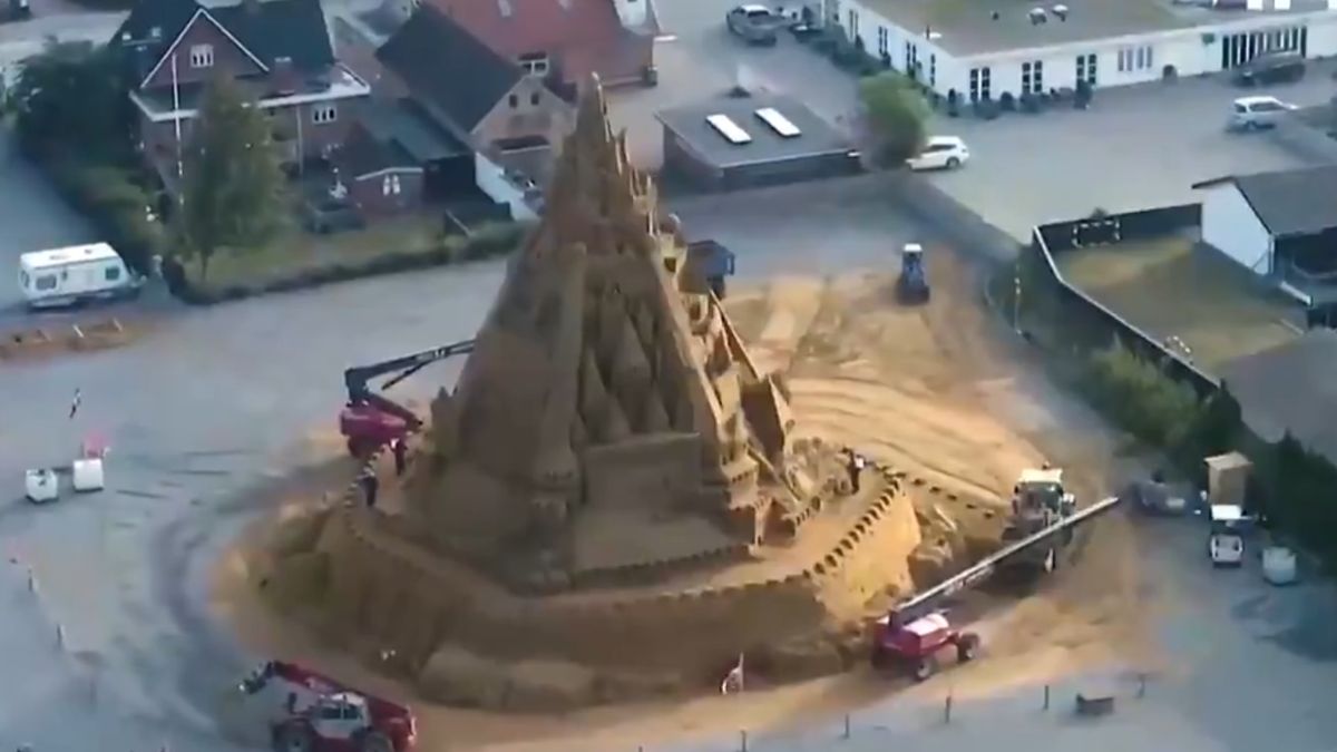 Najwyższy na świecie zamek z piasku