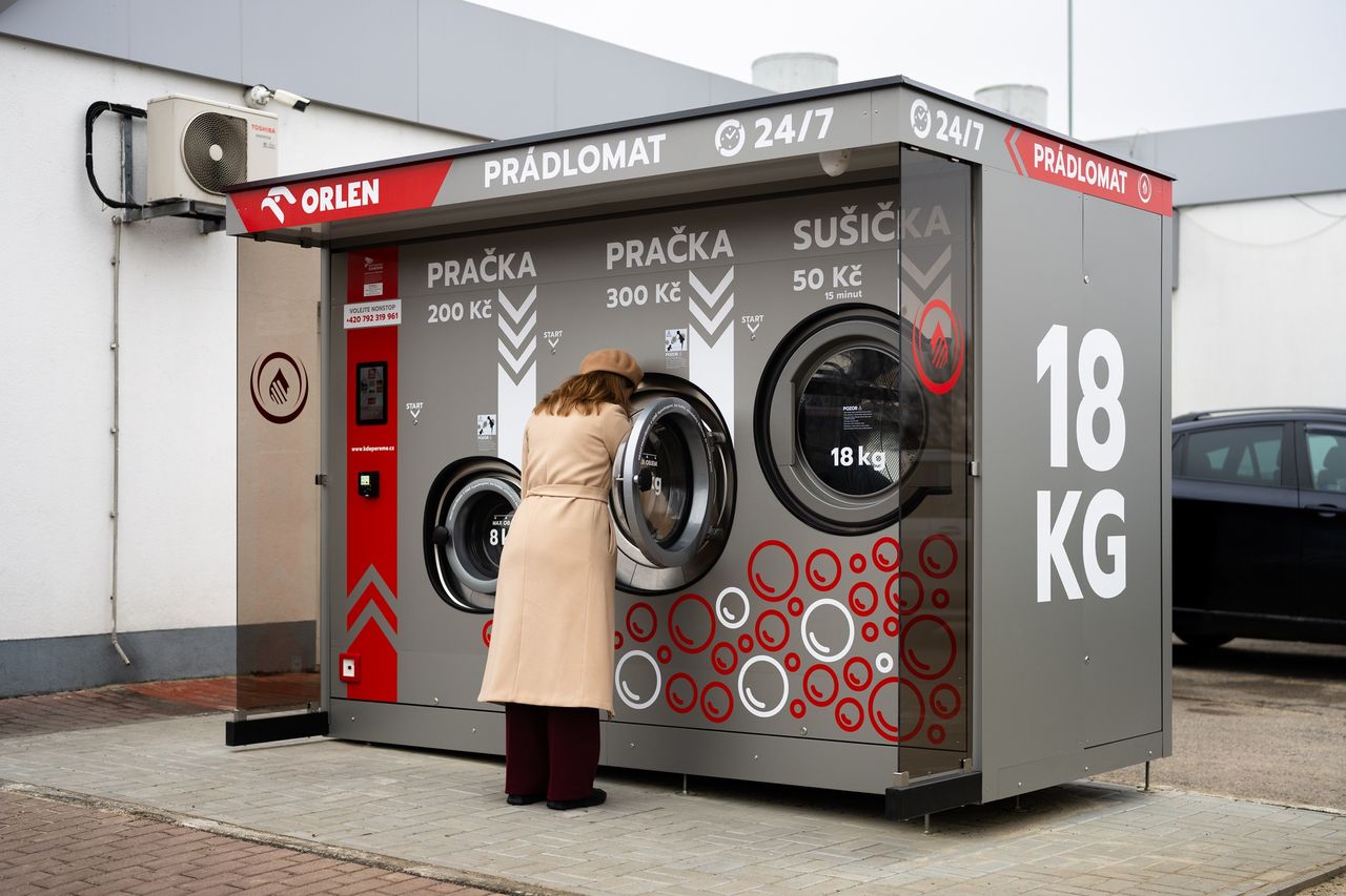 Świeża pizza i pranie na stacji ORLEN 