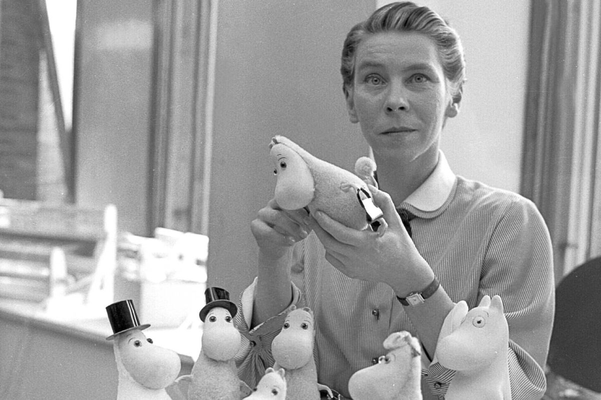 Tove Jansson z Muminkami.