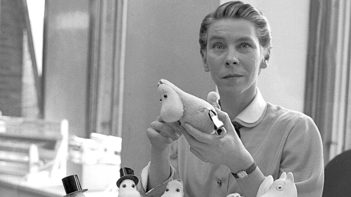 Tove Jansson z Muminkami.