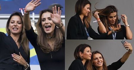 Lewandowska i Boruc kibicują na meczu Polska-Szwajcaria (ZDJĘCIA)
