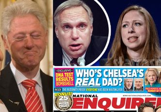 Bill Clinton... NIE JEST OJCEM Chelsea Clinton?!