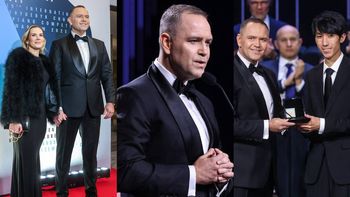 Karol Nawrocki z żoną na Konkursie Chopinowskim. Ekspert jasno wskazał, co NIE ZAGRAŁO w kreacji