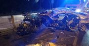 Gdańsk: Auto z nastolatkami dachowało. Cztery osoby trafiły do szpitala