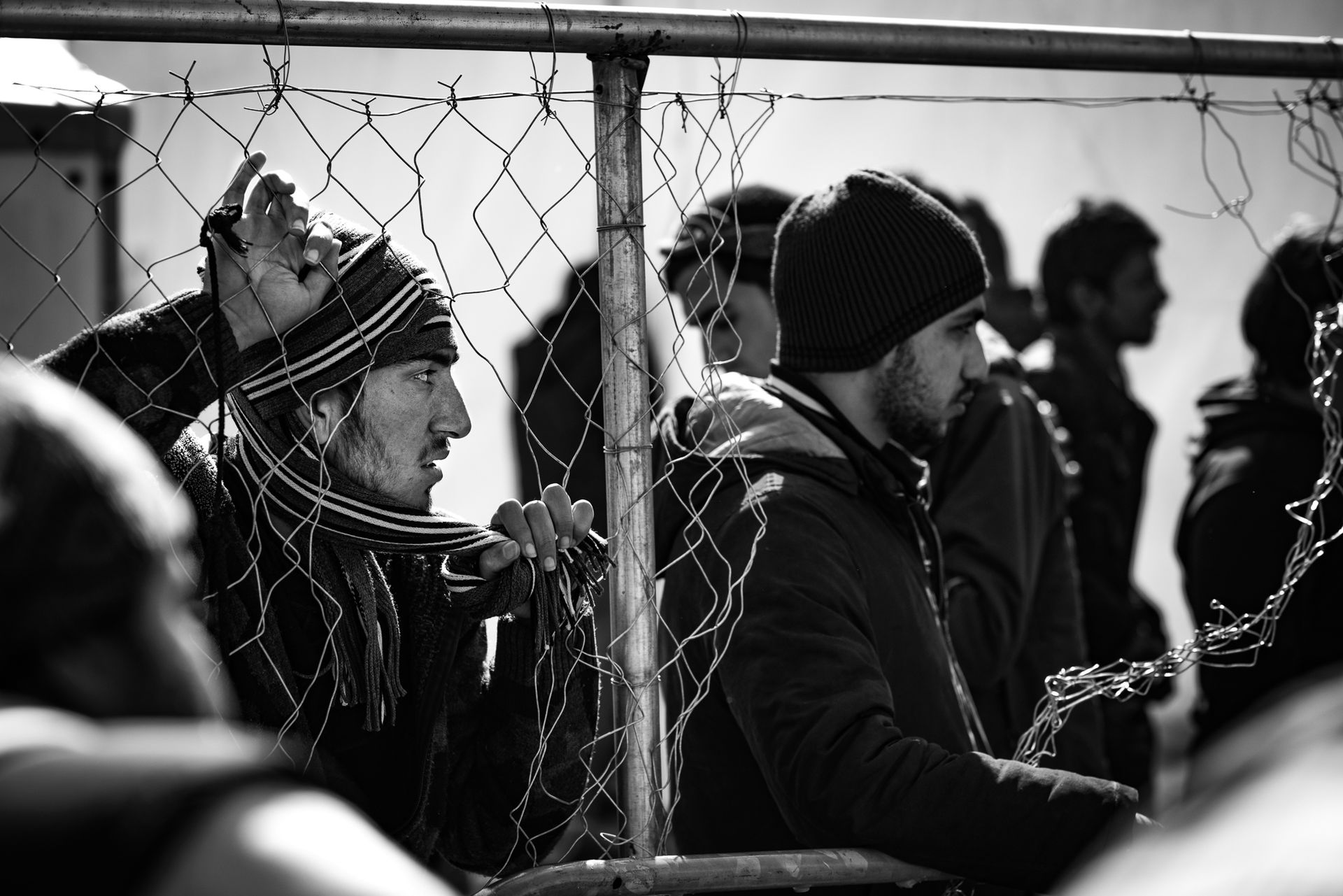 Szymon Barylski przez miesiąc fotografował obóz dla uchodźców między Grecją, a Macedonią 13