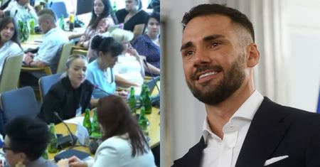 Partnerka Łukasza Litewki przemówiła w Sejmie: "Mam nadzieję, że jego praca nie pójdzie na marne" (WIDEO)