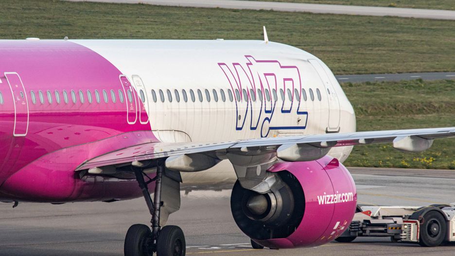 Samolot należący do linii Wizz Air - zdjęcie poglądowe