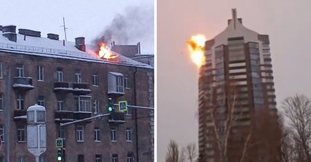 Atak w Rosji. Drony wleciały w wieżowce