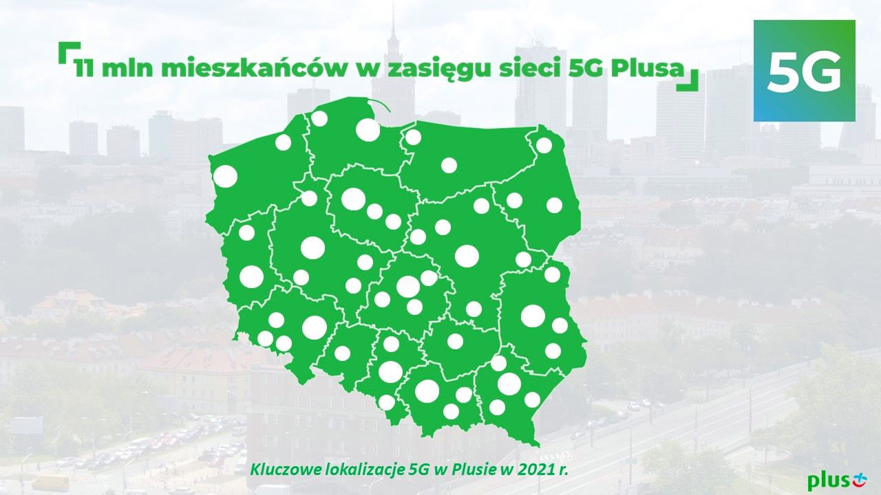 Plus się rozpędza. Zapowiada 5G dla 11 milionów Polaków 2