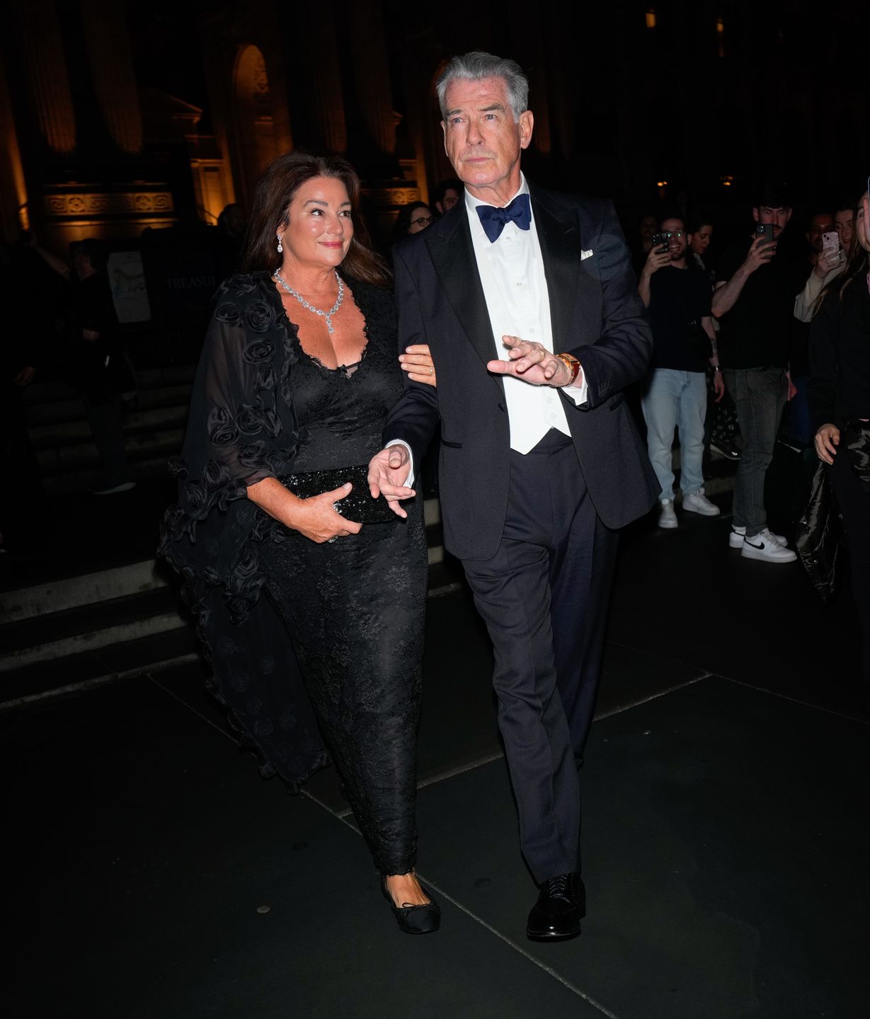 Pierce Brosnan z żoną