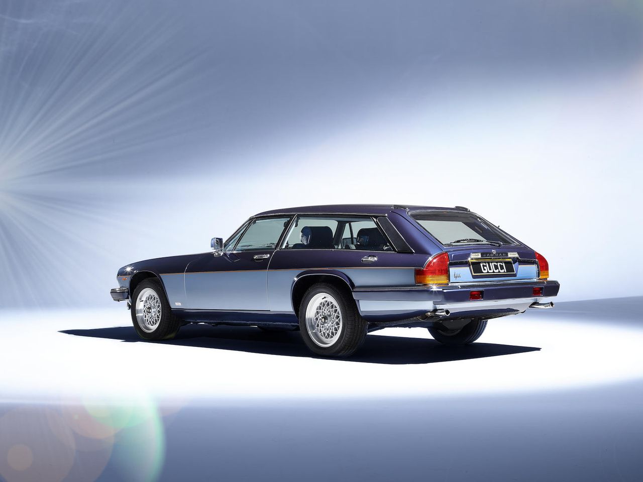 Jaguar XJ-S V12 HE Lynx Eventer by Paolo Gucci - unikatowy pojazd dla miłośnika marki Gucci