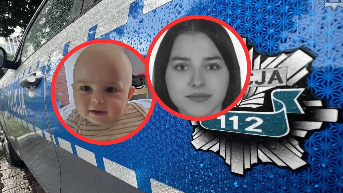 Policja szuka małego dziecka z Gliwic