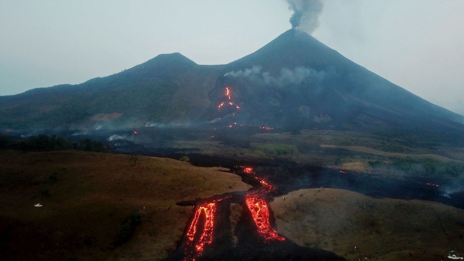 Kolejna erupcja wulkanu Pacaya w Gwatemali