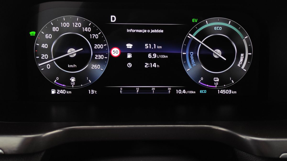 Spalanie w dużej mierze należy od stylu jazdy kierowcy.