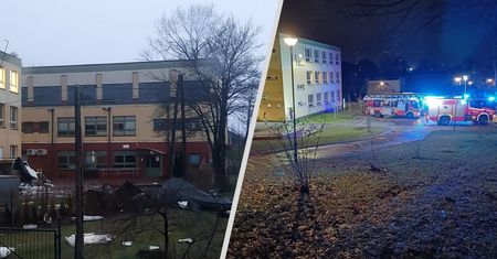 Potężne wichury nad Polską. Wiatr zdmuchnął dach szkoły