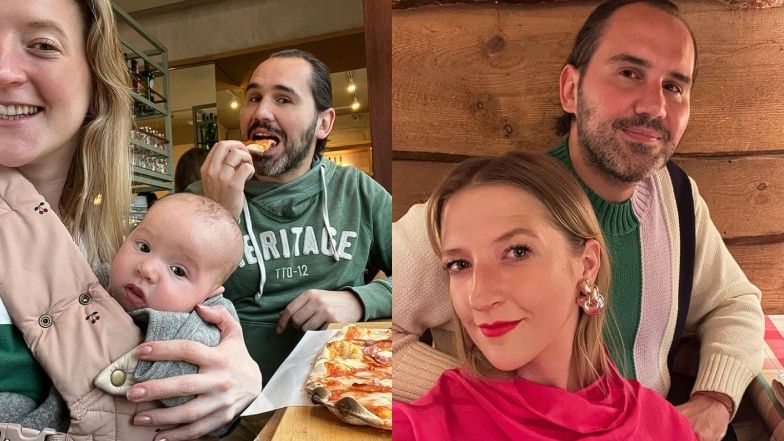 Lara Gessler i Piotr Szeląg