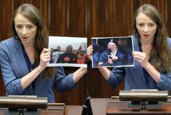 "Twarz nienawiści i twarz patriotyzmu". Posłanka pokazała w Sejmie dwa zdjęcia