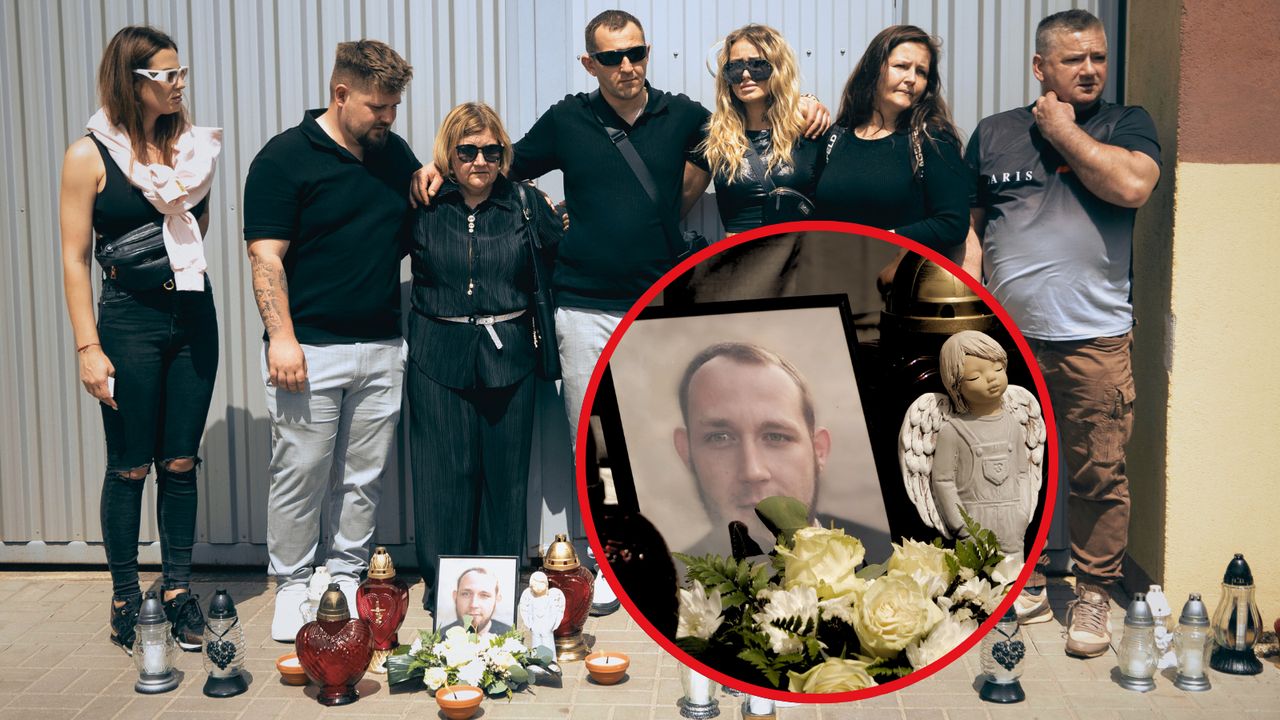 To tu zabili mi syna - mówiła dziś pod ZK w Czarnem matka 32-letniego Bartka
