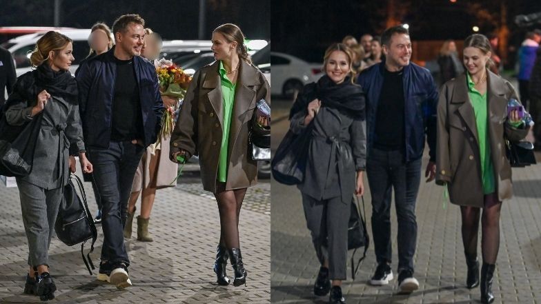 Gwiazdy i goście programu opuszczają studio po finale "Tańca z gwiazdami"