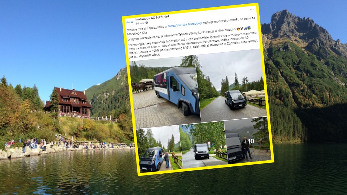 Testy kolejnego busa w trasie nad Morskie Oko