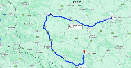 Komunikat w Google Maps. Musisz podjąć decyzję
