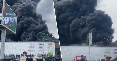 Kłęby czarnego dymu nad Chabarowskiem w Rosji. Pożar "bardzo skomplikowany"
