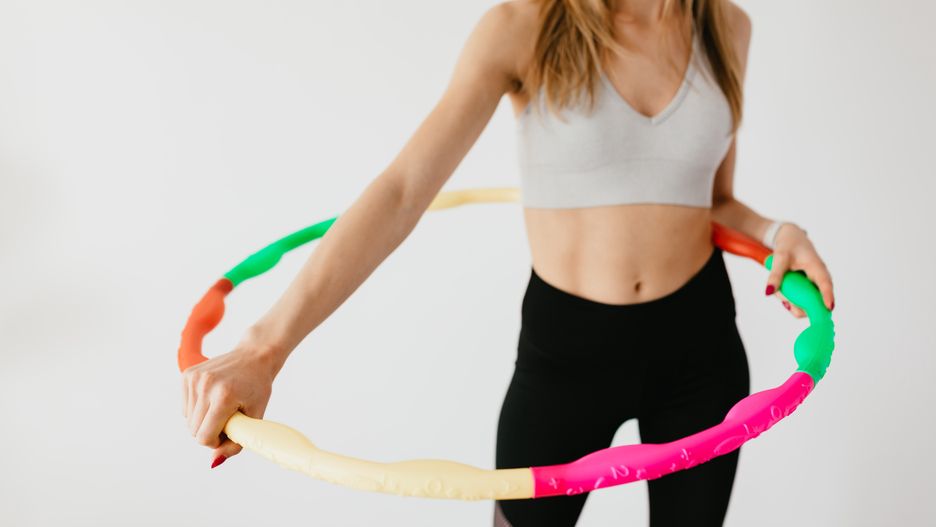 Trening z hula hop 