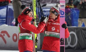 Polacy na podium w Zakopanem. Konkurs duetów przeszedł do historii