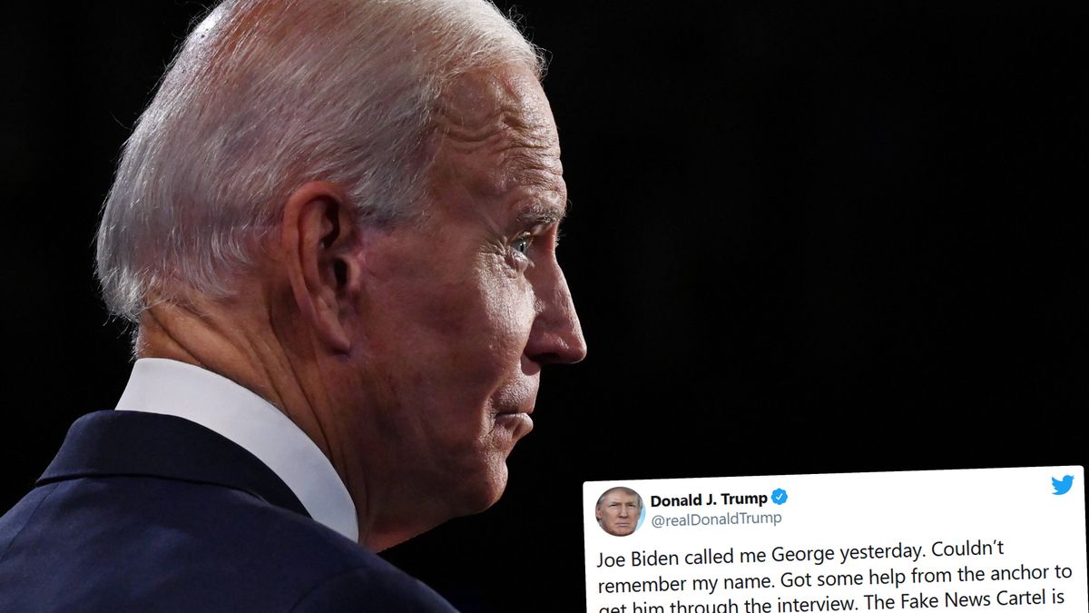 Joe Biden miał pomylić Donalda Trumpa z George'em Bushem