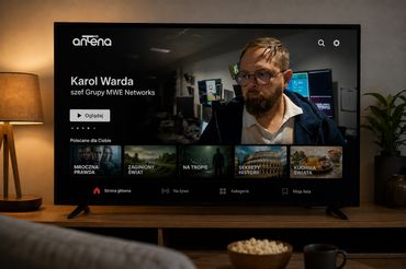Grupa MWE Networks planuje serwis streamingowy (ilustracja AI)