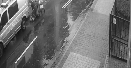 Śmierć 34-latka w Lubinie. Nowe nagranie interwencji policji