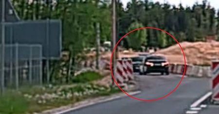 Karygodne zachowanie kierowcy BMW. Dali mu nauczkę