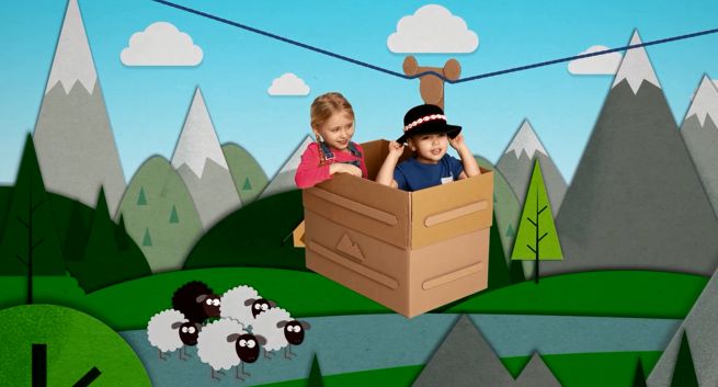 Dziecięce podróże w reklamie kosmetyków pielęgnacyjnych Bambino