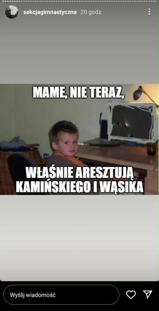 Memy o Kamińskim i Wąsiku