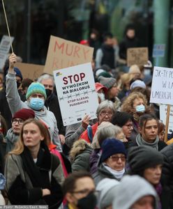 "Stop torturom na granicy". Protest w centrum Warszawy
