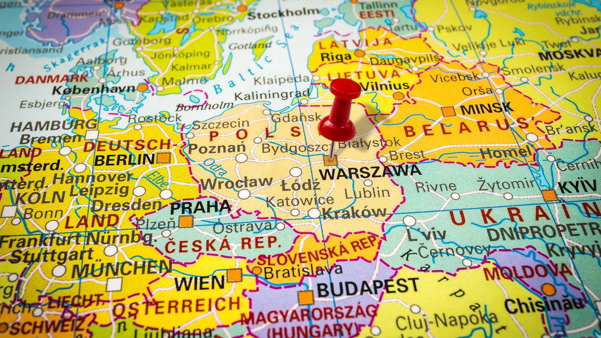 Krzyżówka z geografii Polski