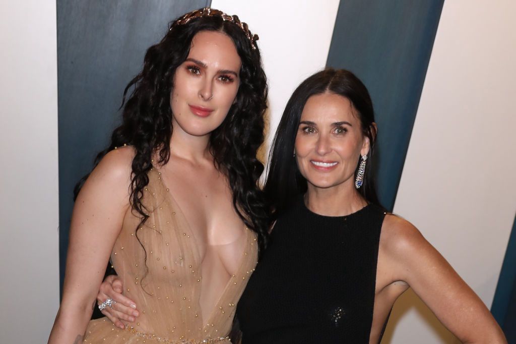 Rumer Willis i Demi Moore