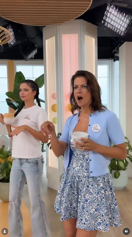 Alżbeta Lenska z córką w "Dzień Dobry TVN"