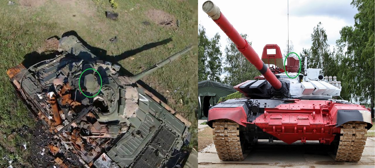 Niezwykłe czołgi T-72B3 w Ukrainie. To egzemplarze z biathlonu czołgowego