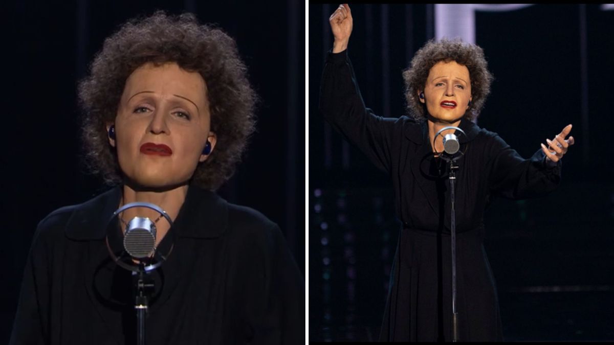 Kamil Studnicki jako Edit Piaf w "Twoja Twarz Brzmi Znajomo"