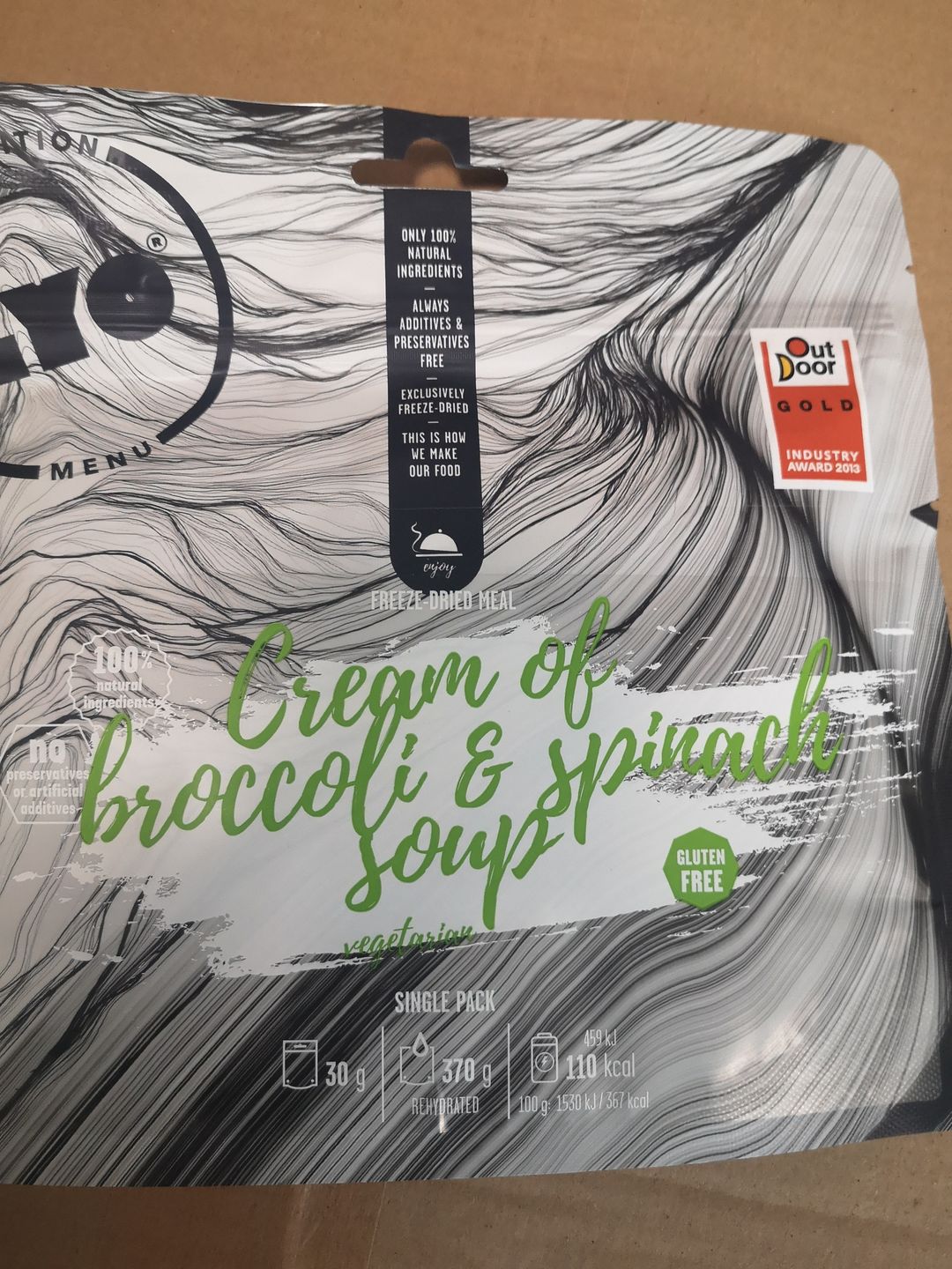 Krem brookułowo- szpinakowy z Mozarellą i pestkami dyni