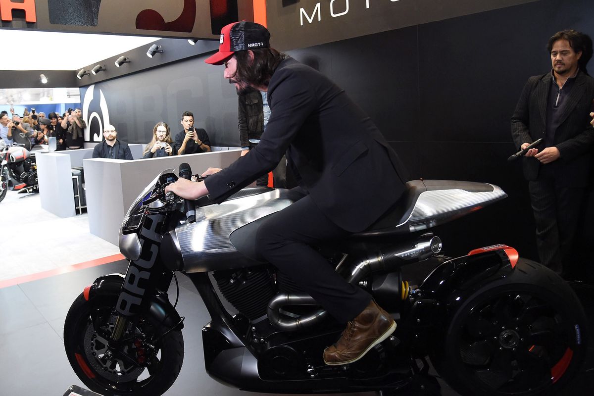 Keanu Reeves jest twórcą motocykli marki Arch Motorcycle.