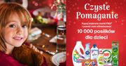 Kolejne 10 000 posiłków trafi do potrzebujących dzieci. IV edycja akcji P&G "Czyste pomaganie"