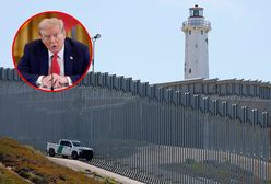 Trump kazał pomalować płot na granicy z Meksykiem. Ma w tym swój cel