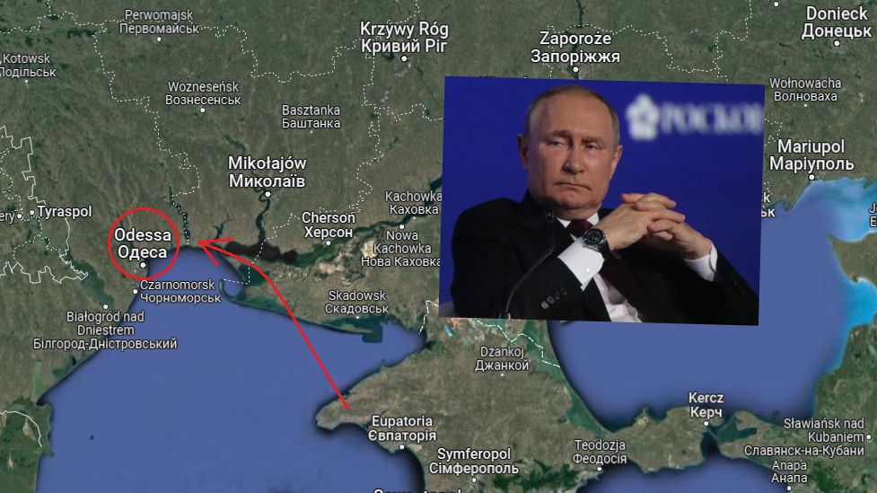 Armia Putina atakuje z Krymu. Pociski zestrzelono nad obwodem odeskim 