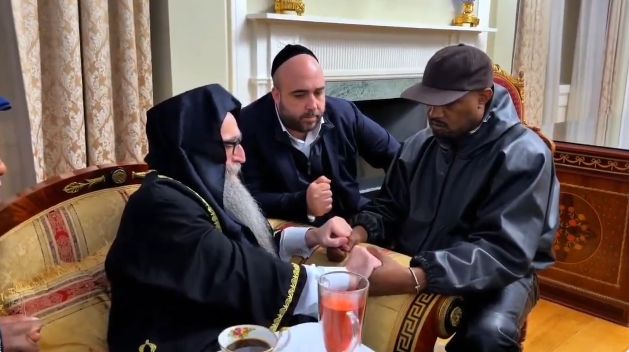 Kanye West spotkał się z rabinem