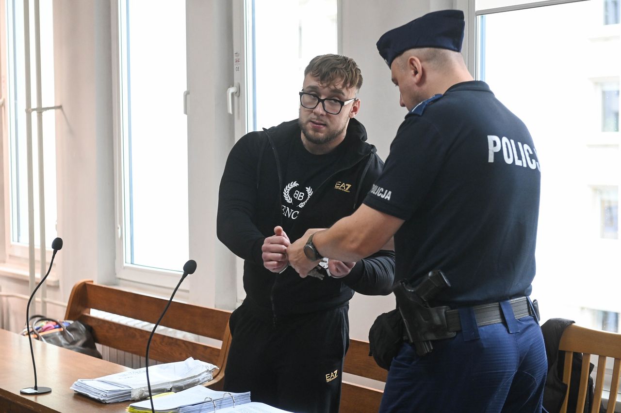 Łukasz Żak nie wytrzymał presji. Puściły mu nerwy podczas procesu