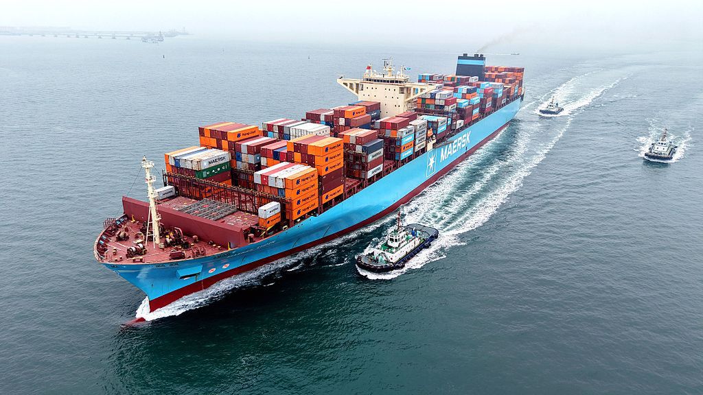 Qingdao Port Foreign Trade Container Terminal
A cargo ship loaded with foreign trade containers sails into Qingdao Port in Qingdao City, Shandong Province, China, on March 3, 2026. (Photo by Costfoto/NurPhoto via Getty Images)
NurPhoto
international trade, port operations, shipping lanes, shipping industry, chinese ports, economic activity, maritime industry, import-export, china, foreign trade, maritime logistics, freight, qingdao city, docking, sea transport, container shipping, vessel, global shipping., march 3, maritime transport, trade routes, containers, nurphoto, logistics, costfoto, qingdao port, cargo ship, global commerce, commercial shipping