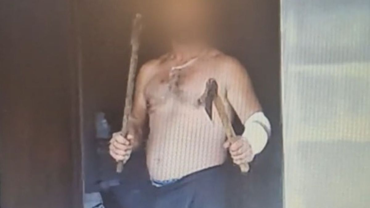 Mężczyzna był agresywny wobec policjantów