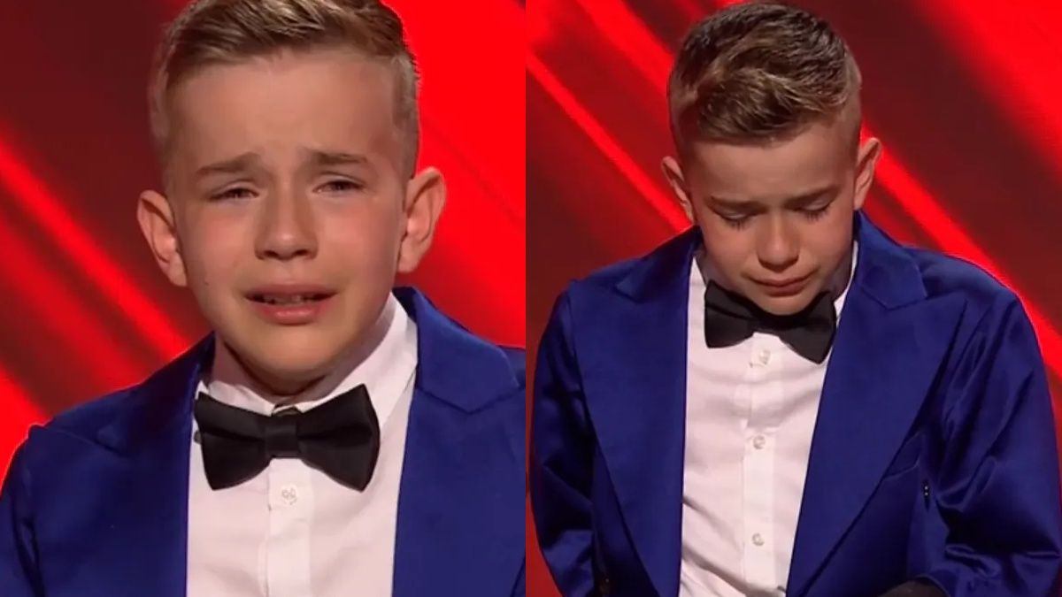 10-latek płakał, kiedy odpadał z "Mam talent!". Teraz udzielił wywiadu: "Stres zamyka oczy"